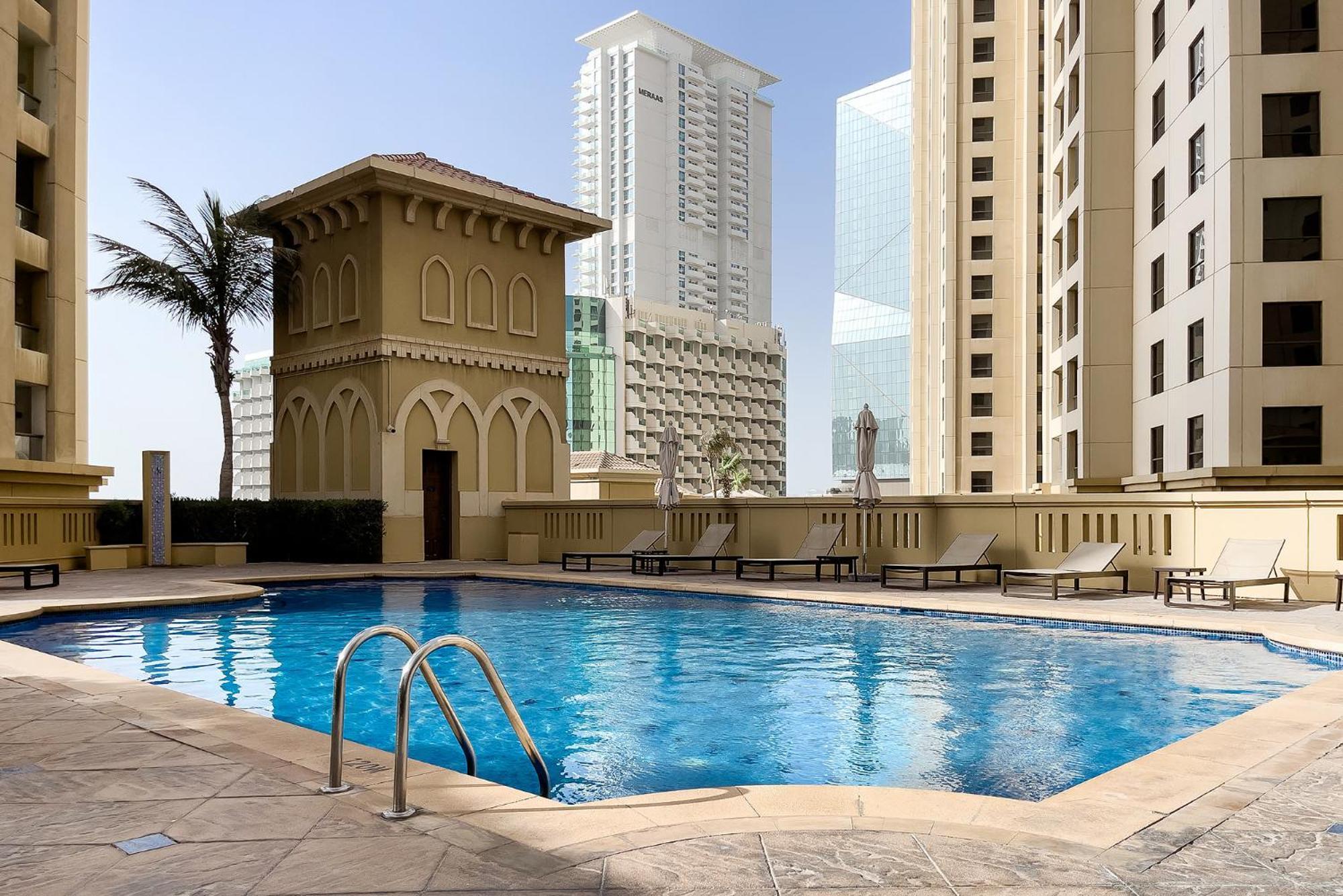 Premium 2Bdr Apartment See View Bahar 4 Jbr Dubai Luaran gambar