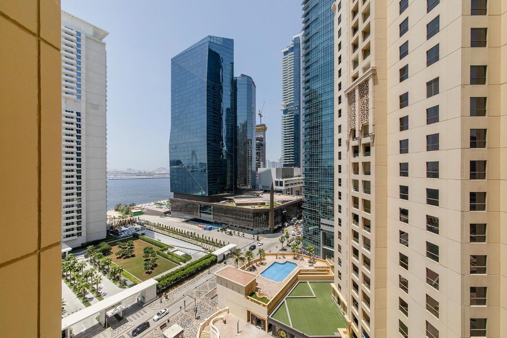 Premium 2Bdr Apartment See View Bahar 4 Jbr Dubai Luaran gambar